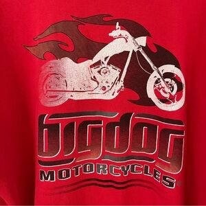 BIG Dog Motorcycles Long Sleeve Mens T-shirt